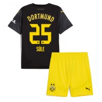 Borussia Dortmund Niklas Sule #25 Vonkajší Detský futbalový dres 2024-25 Krátky Rukáv (+ trenírky)